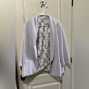 Skies Are Blue Blazer Stitch Fix Lavender XL